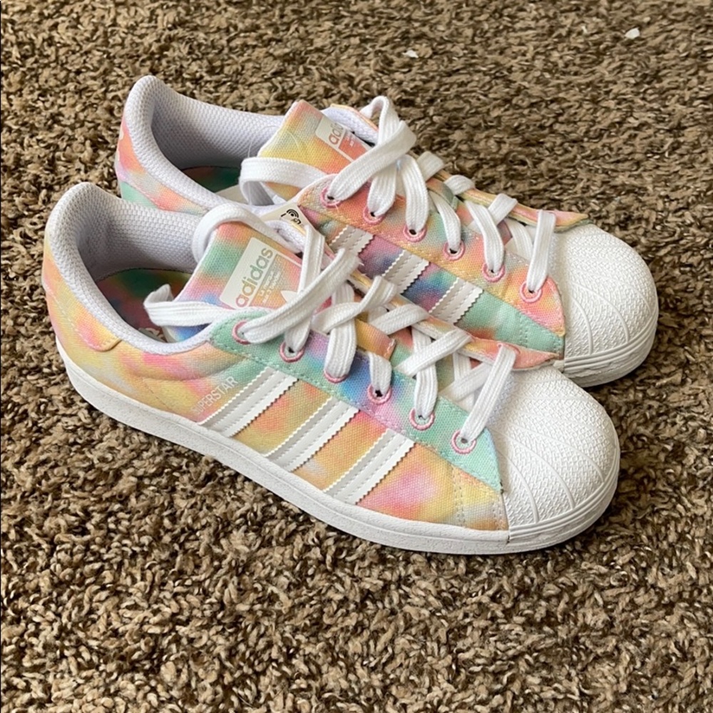 ADIDAS SUPERSTARS TIE DYE